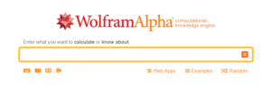 WolframAipha Search Engine